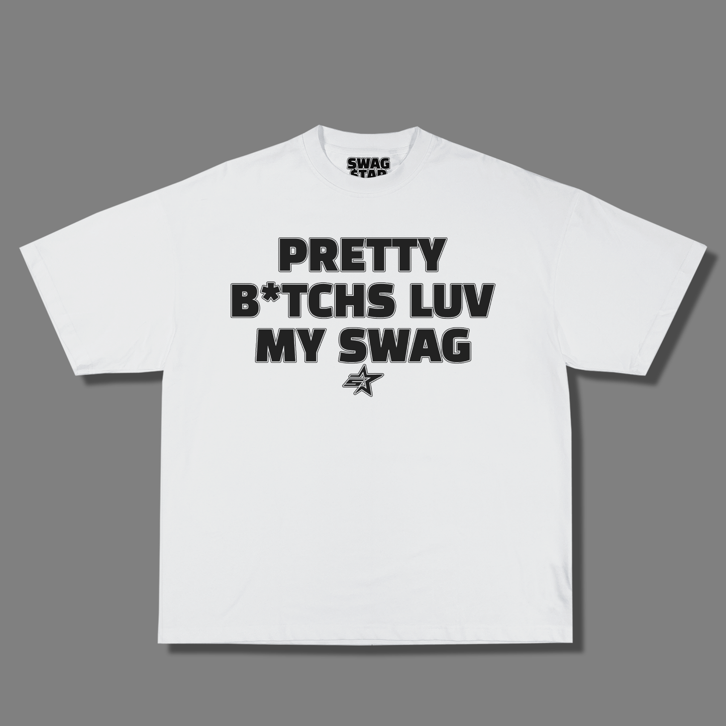 Pretty B*tchs Luv My Swag Black T-shirt