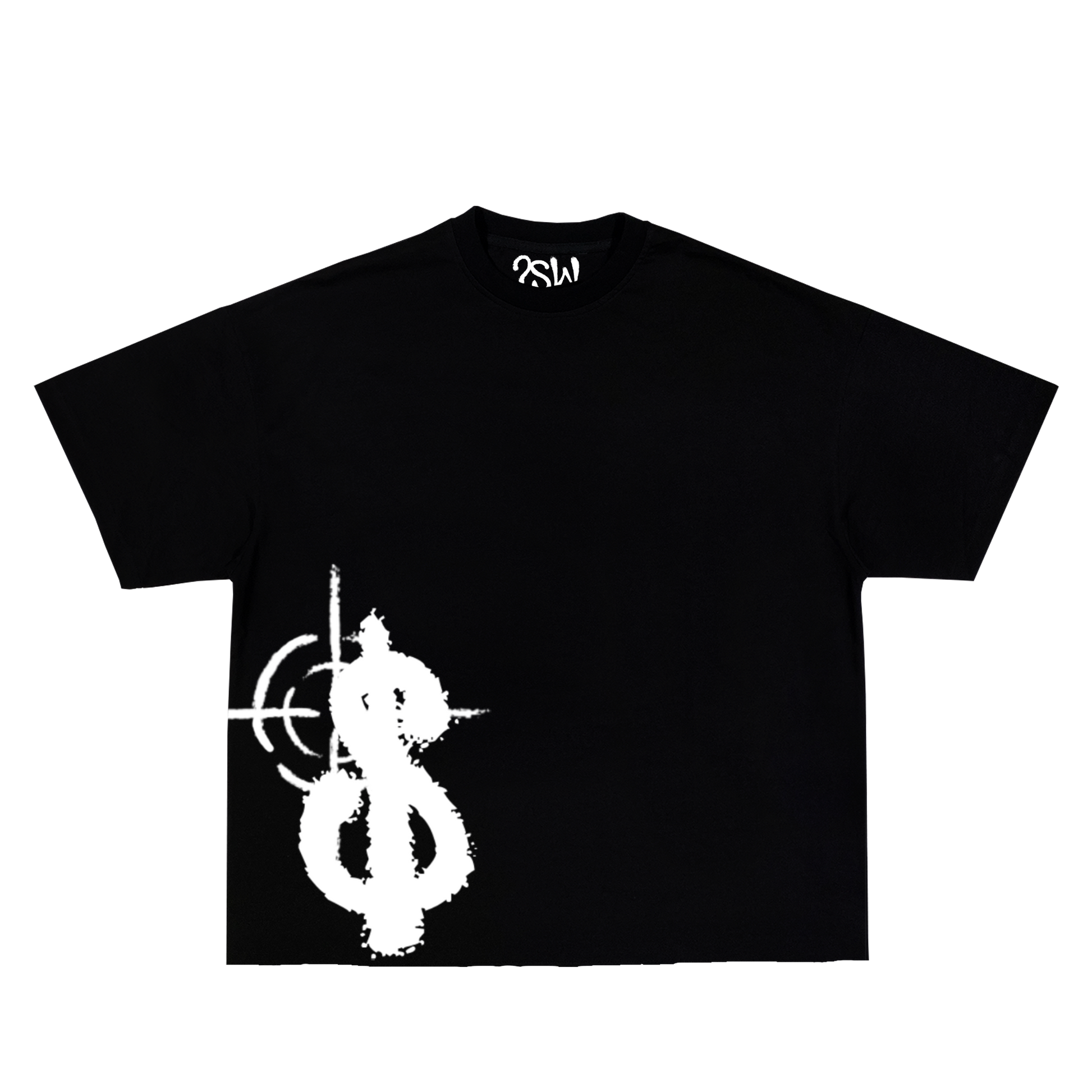 Cropped streetwear tee