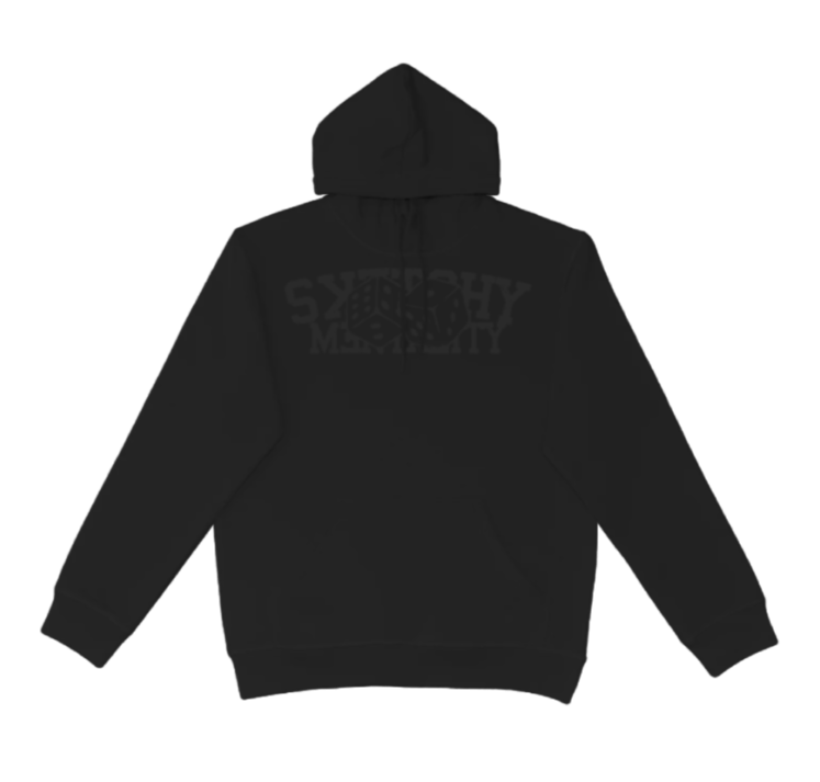 Mid weight Black Sketchy Mentality Hoodie